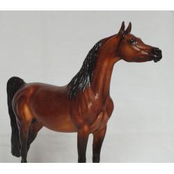 Ahzam, Arabian Stallion - Dapple Bay Painting Standard