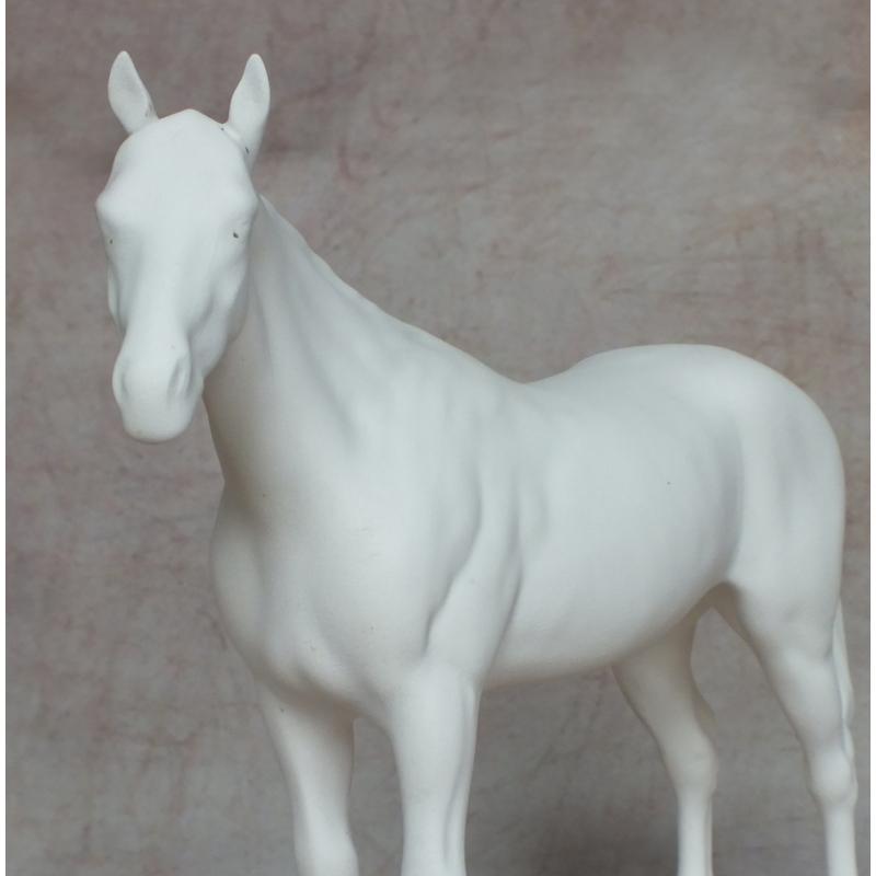 Beswick Bois Roussel, Racehorse - Stripped bisque - damaged