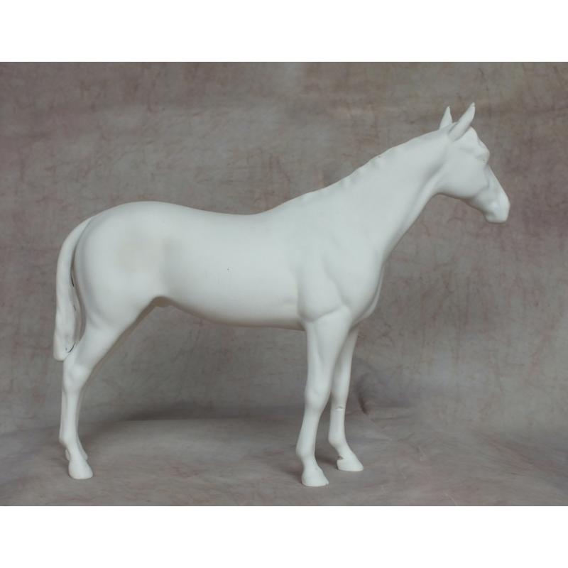 Beswick Bois Roussel, Racehorse - Stripped bisque - damaged