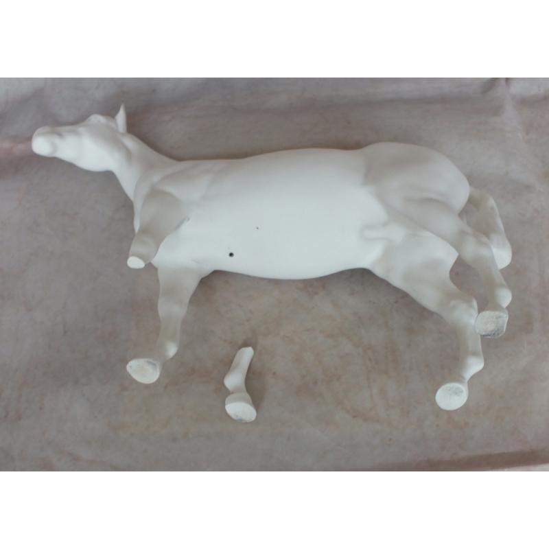 Beswick Bois Roussel, Racehorse - Stripped bisque - damaged