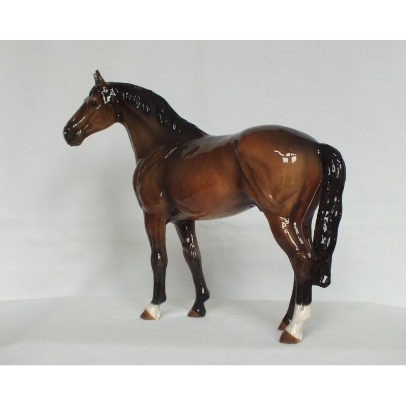 Cheval Ceramics Warmblood Stallion - Dapple Bay