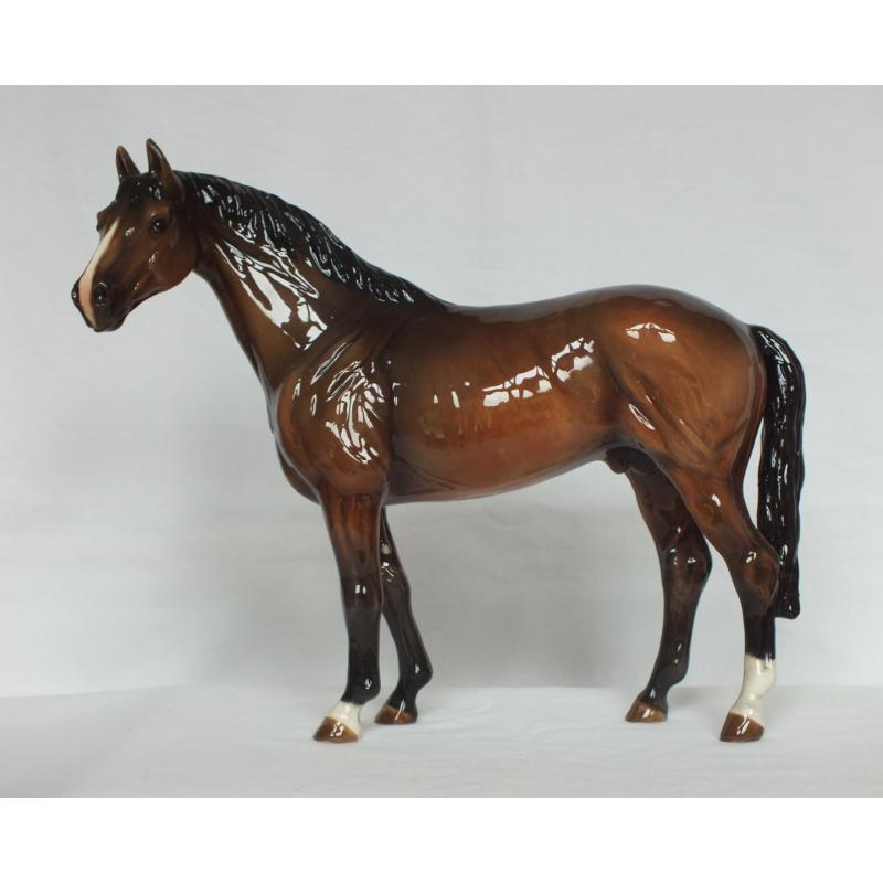 Cheval Ceramics Warmblood Stallion - Dapple Bay