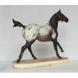 Royal Worcester Appaloosa - Damaged