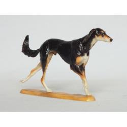 Saluki Dog by David Mayer, painted by Lorraine (Alchemy Ceramics) - Rare