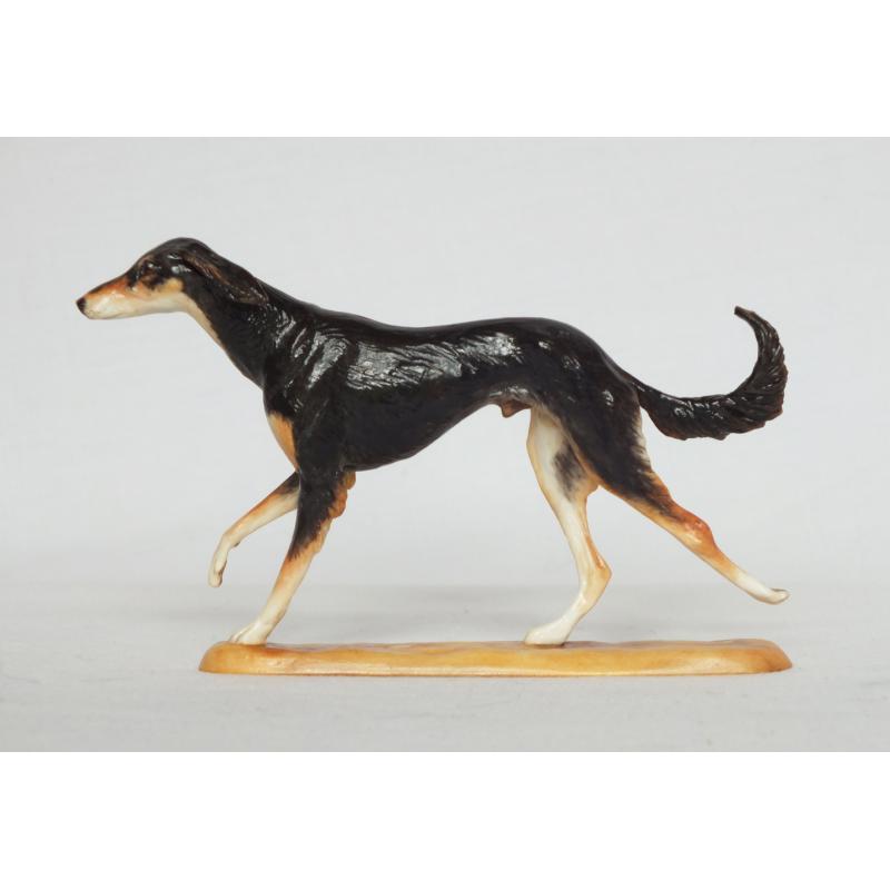 Saluki Dog by David Mayer, painted by Lorraine (Alchemy Ceramics) - Rare